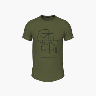 ciele athletics - NSBTShirt - Run the Block - Mossland - 1