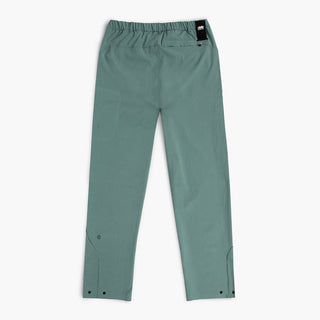 back view of ciele athletics CCPants unisex running pants from the Lifestyle Edition collection, in silver pine color