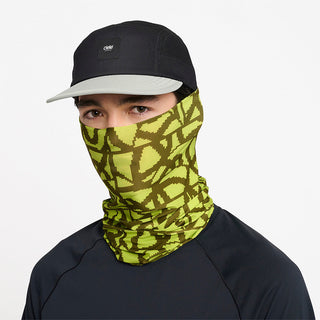 ciele athletics - BFCollar - All Over Loopy Tile - Lime Green - 2
