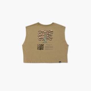 ciele athletics - ORTank Cropped - The Running Tree - Canvas - 3